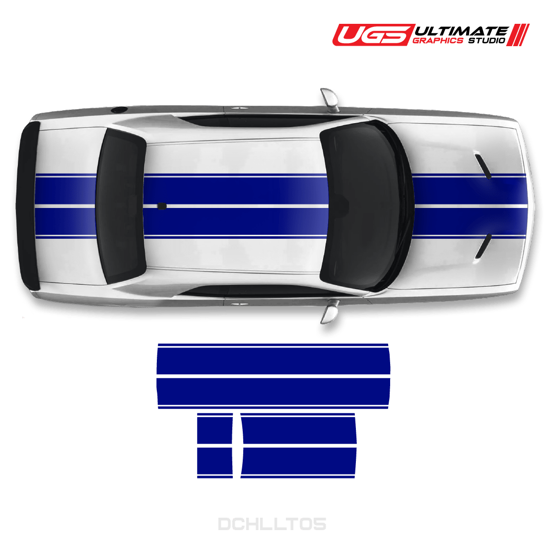 Dodge Challenger Top Wider Dual Graphics - Speedlogix