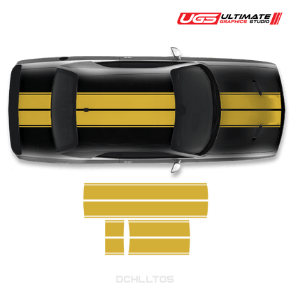 Dodge Challenger Top Wider Dual Graphics - Speedlogix