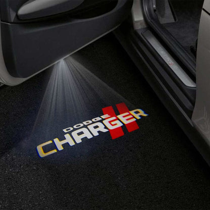 Dodge Charger 6th/7th/8th Gen Premium Door Puddle Lights Multiple Designs 2006 - 2024 - Speedlogix