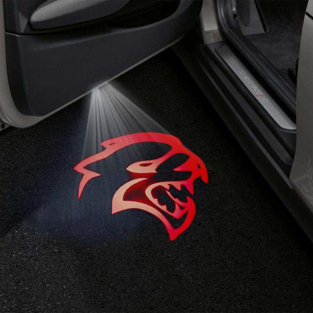 Dodge Charger 6th/7th/8th Gen Premium Door Puddle Lights Multiple Designs 2006 - 2024 - Speedlogix