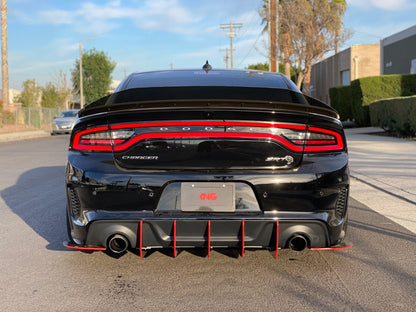 Dodge Charger Duckbill Design Wickerbill - Speedlogix