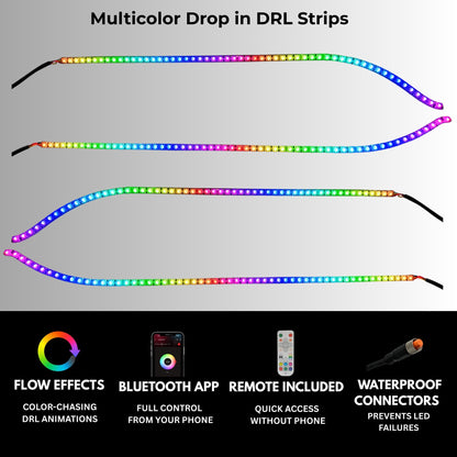 Dodge Charger Flow Series DRL Boards (2015 - 2023) - Speedlogix