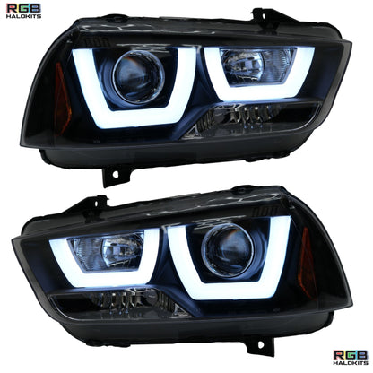 Dodge Charger Flow Series DRL Boards (for 2011 - 2014 Spec - D Headlights) - Speedlogix