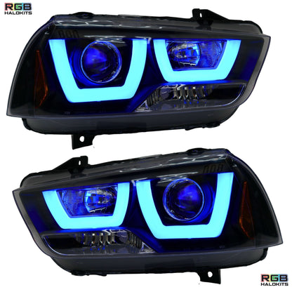 Dodge Charger Flow Series DRL Boards (for 2011 - 2014 Spec - D Headlights) - Speedlogix
