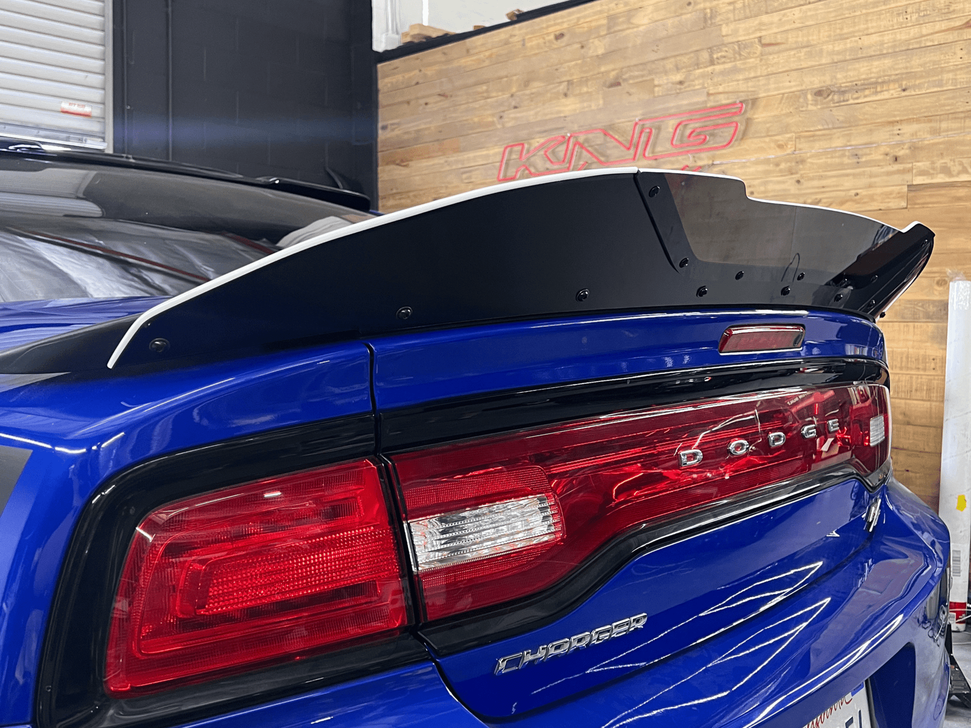 Dodge Charger Nascar Design Wickerbill - Speedlogix