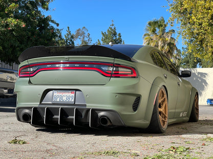 Dodge Charger Nascar Design Wickerbill - Speedlogix