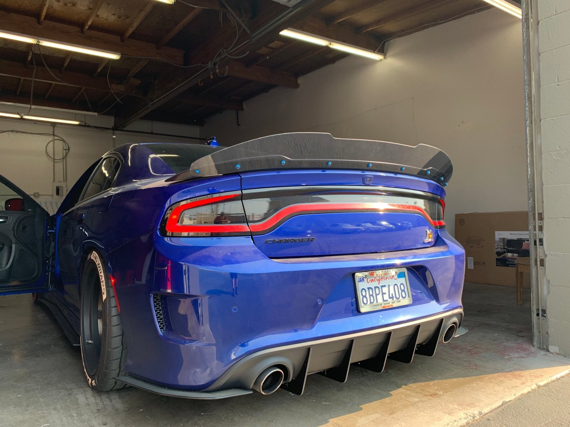 Dodge Charger Round Design Wickerbill - Speedlogix