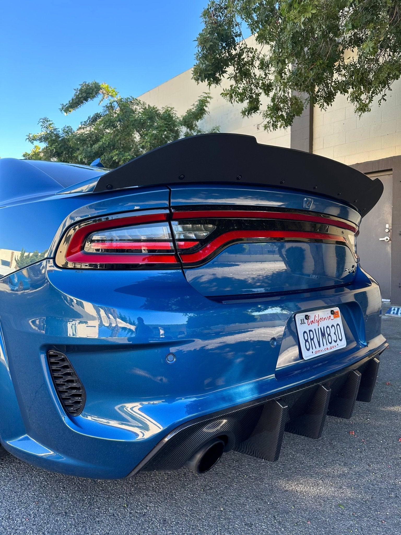 Dodge Charger Round Design Wickerbill - Speedlogix