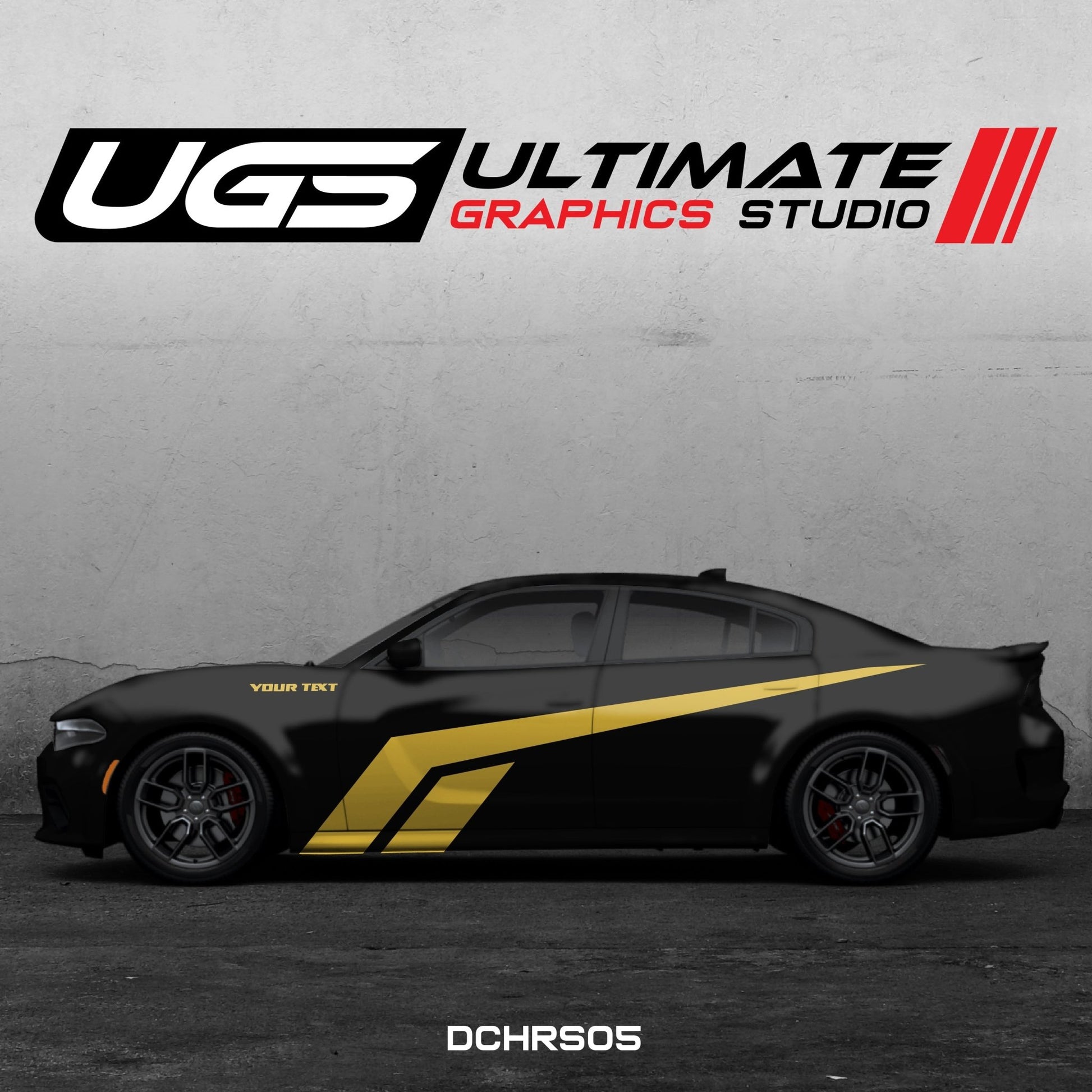 Dodge Charger Side Graphics - Speedlogix