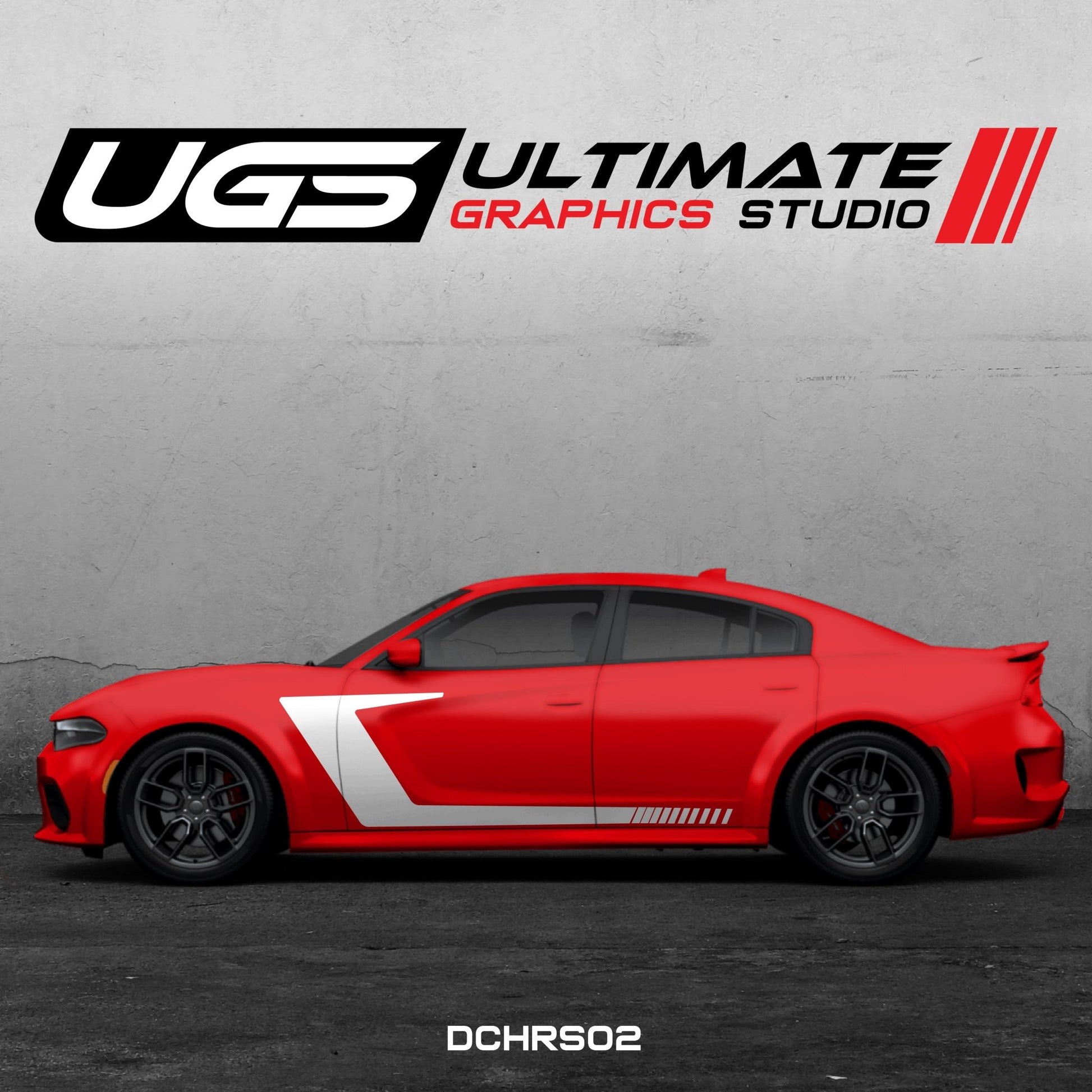 Dodge Charger Side Graphics - Speedlogix