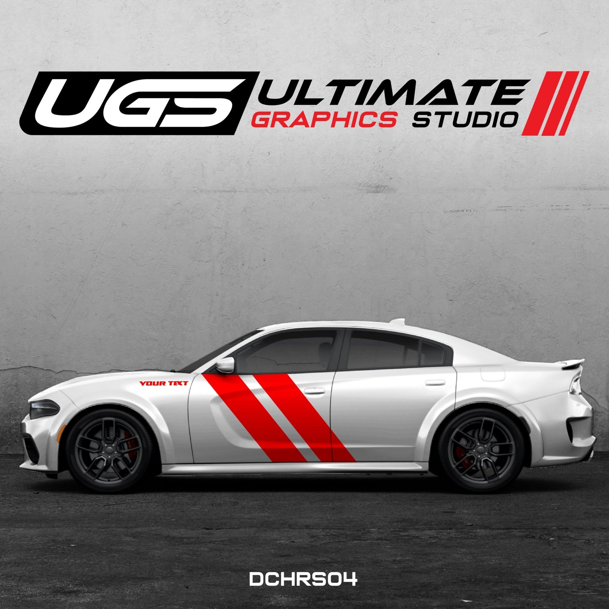 Dodge Charger Side Graphics - Speedlogix