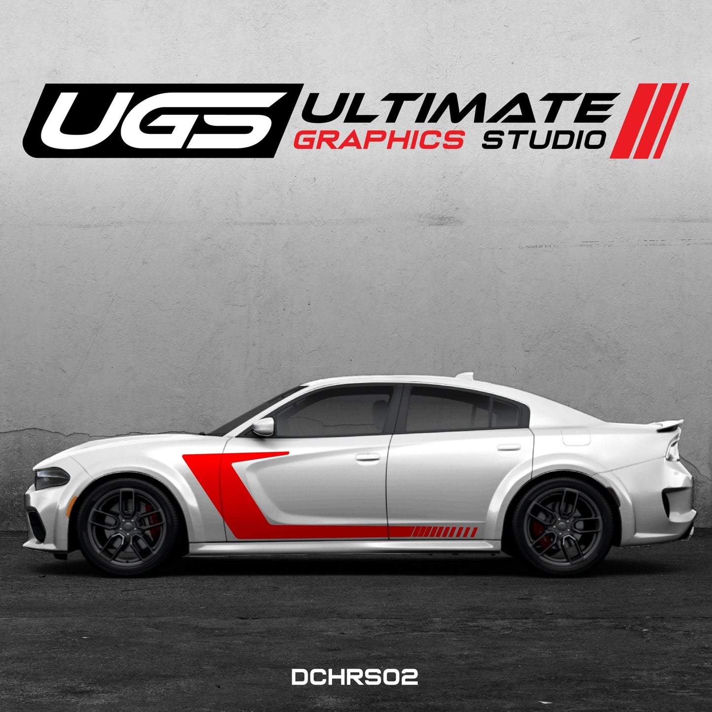 Dodge Charger Side Graphics - Speedlogix