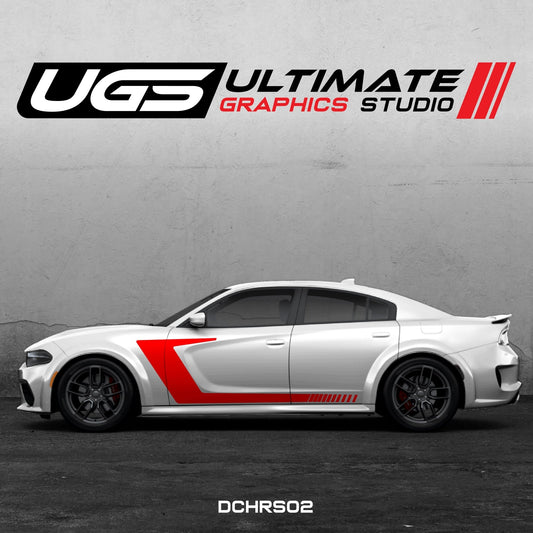 Dodge Charger Side Graphics - Speedlogix