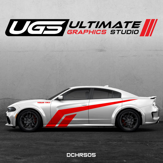 Dodge Charger Side Graphics - Speedlogix