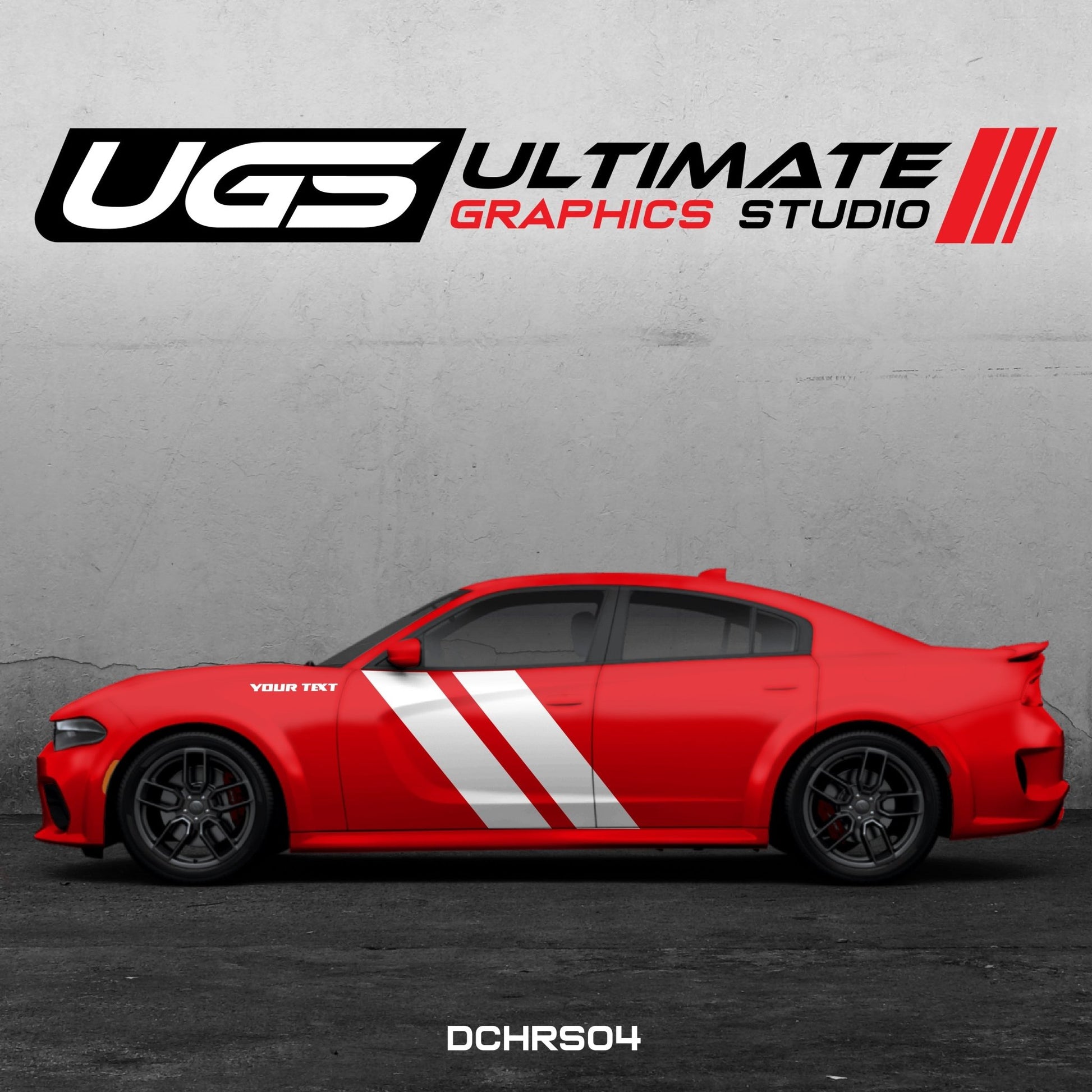 Dodge Charger Side Graphics - Speedlogix