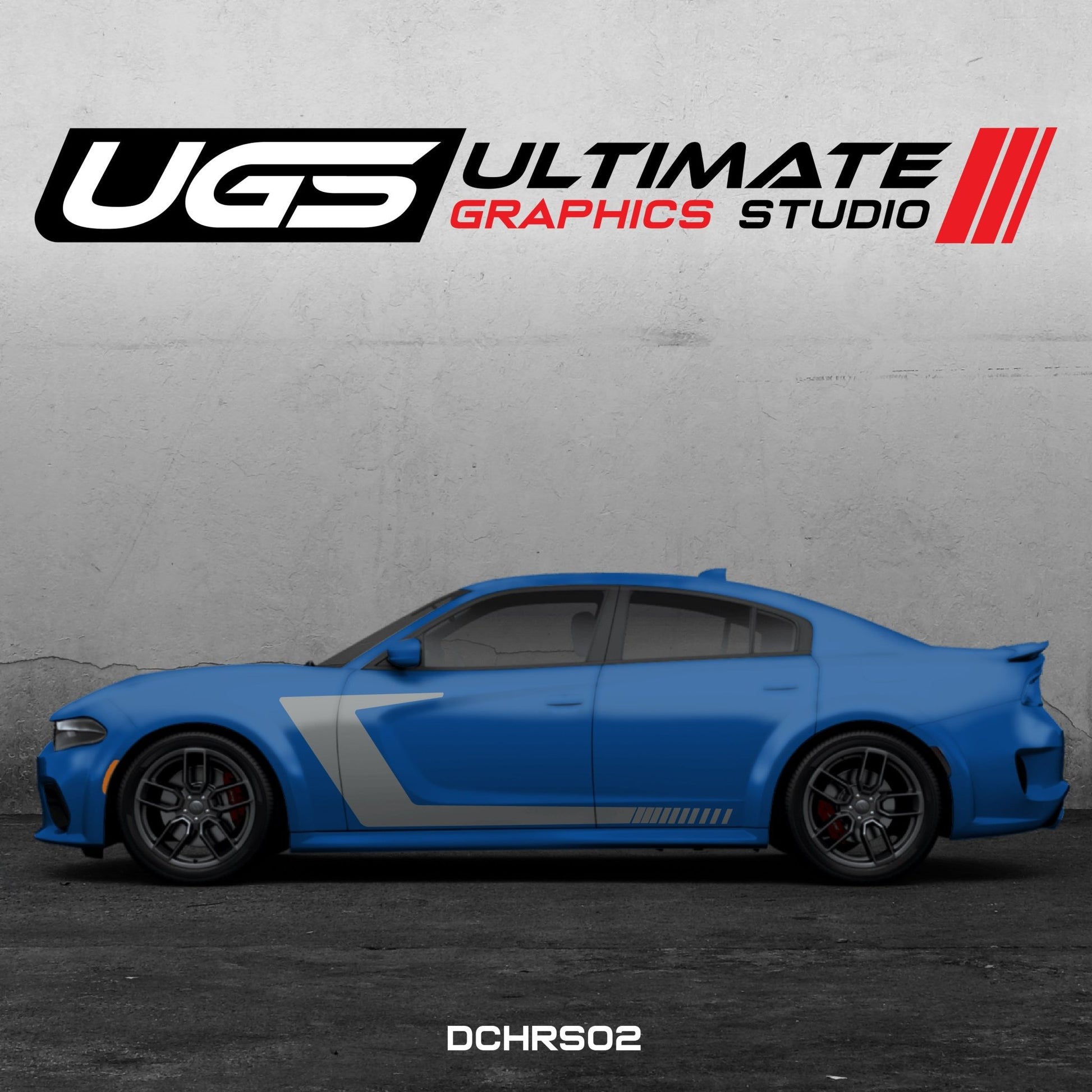 Dodge Charger Side Graphics - Speedlogix