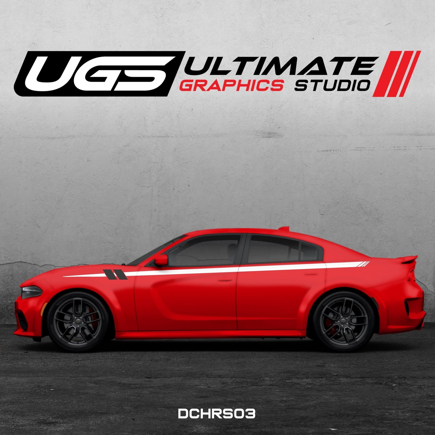 Dodge Charger Side Graphics - Speedlogix
