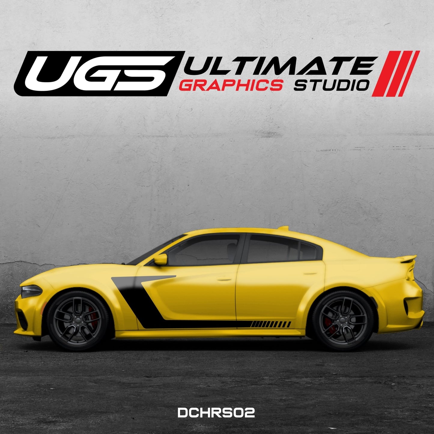 Dodge Charger Side Graphics - Speedlogix