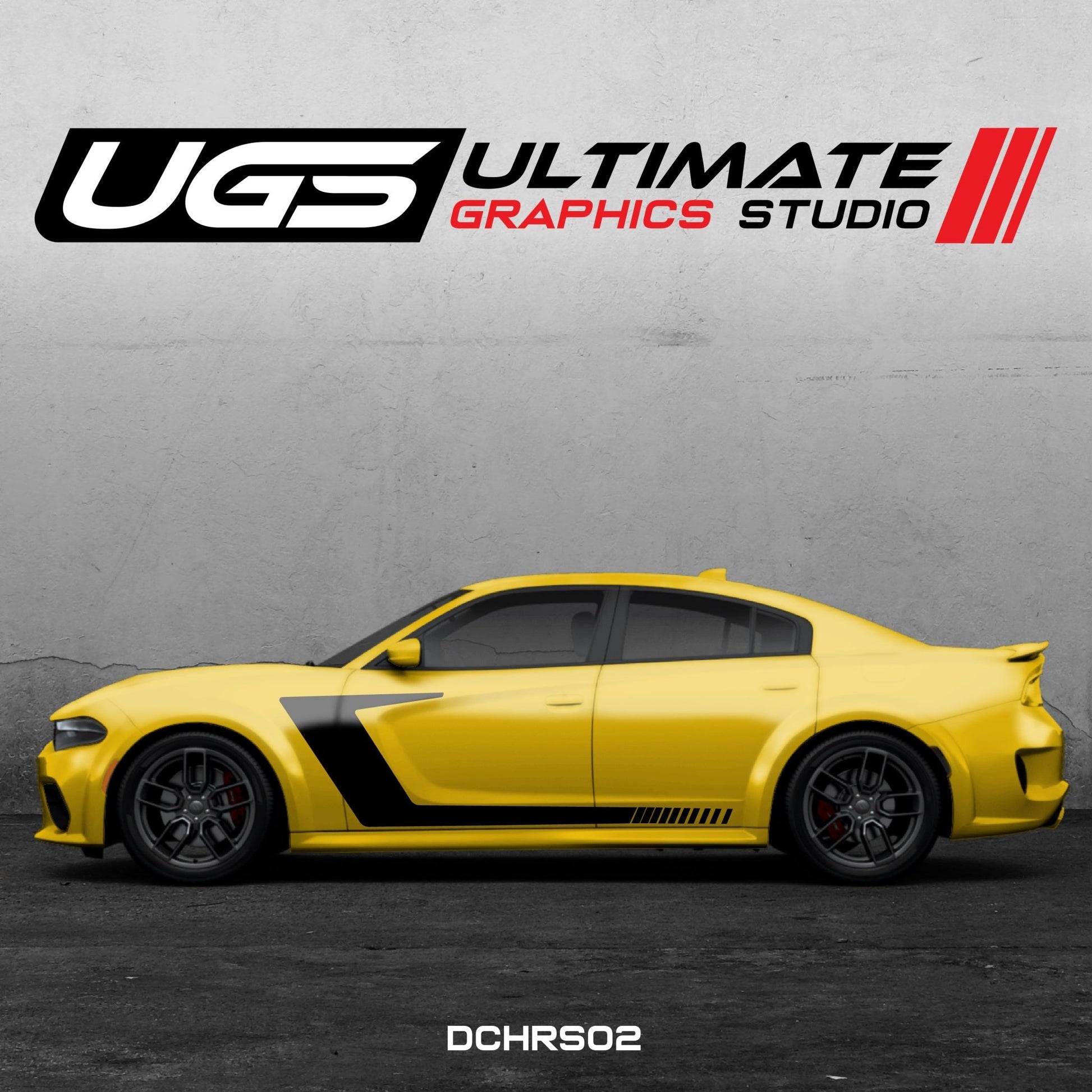 Dodge Charger Side Graphics - Speedlogix