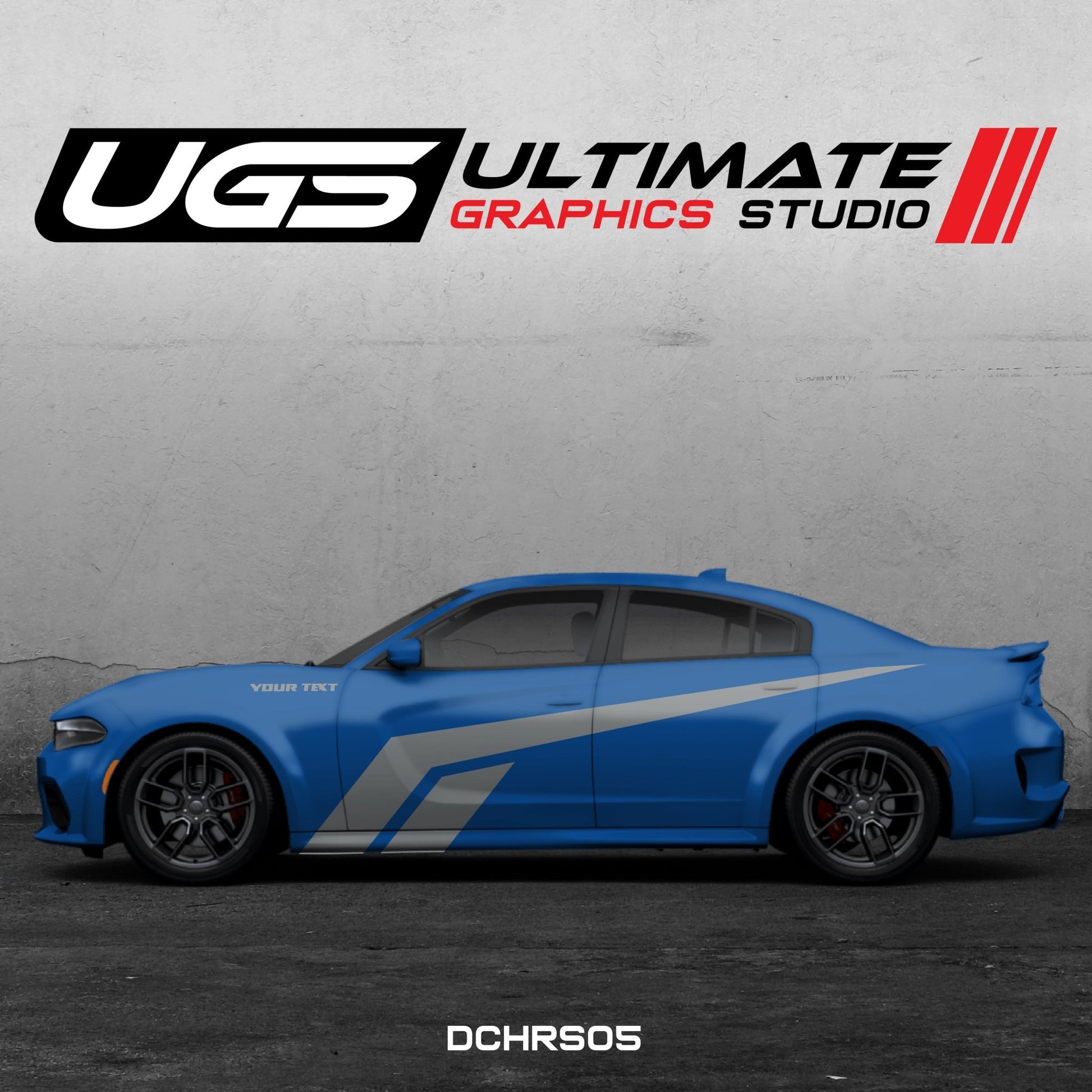 Dodge Charger Side Graphics - Speedlogix