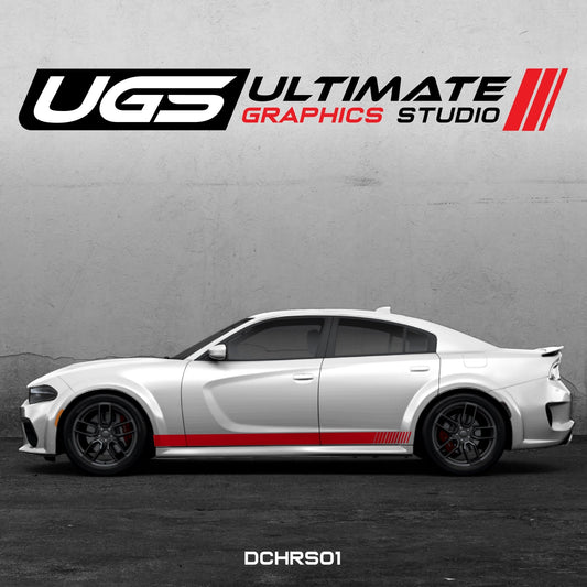 Dodge Charger Side Graphics - Speedlogix