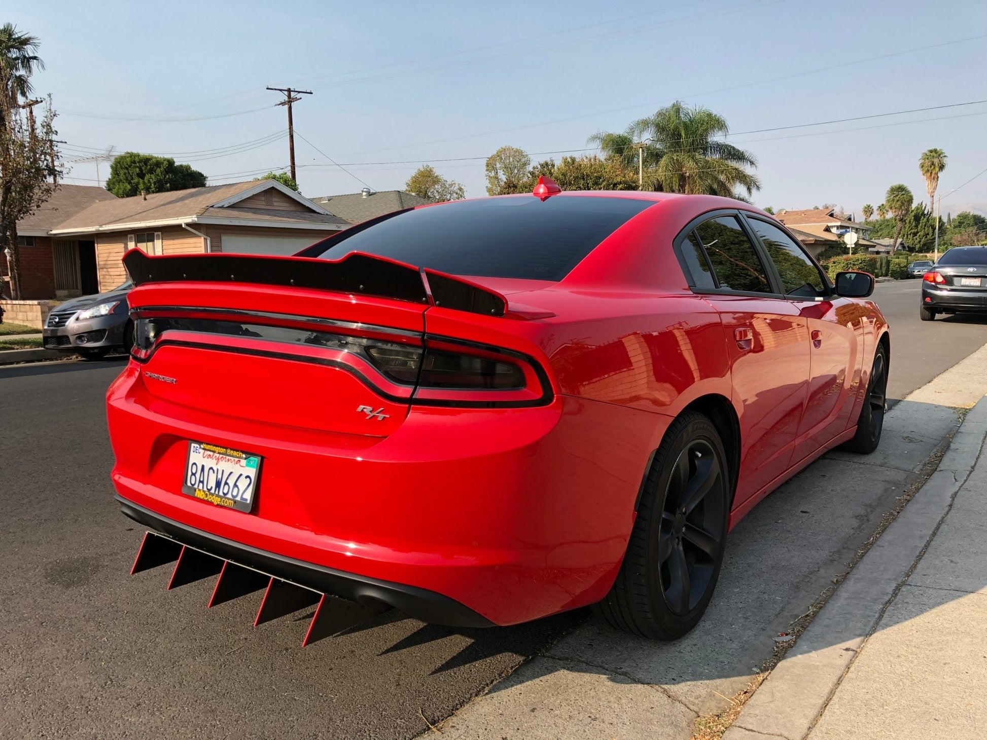 Dodge Charger SXT/RT 3 Piece Spoiler Wickerbill - Speedlogix