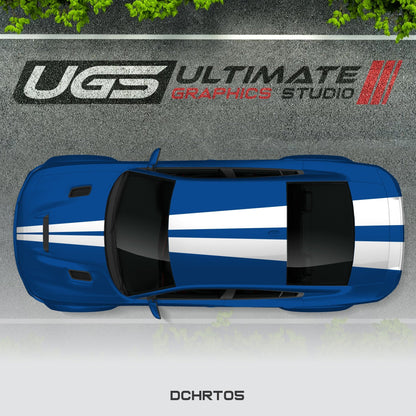Dodge Charger Top 2 Stripes 1 Color - Speedlogix