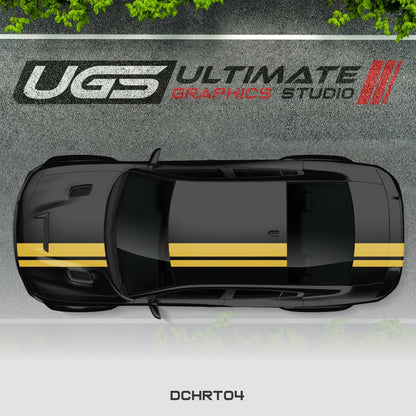 Dodge Charger Top 2 Stripes Graphics - Speedlogix