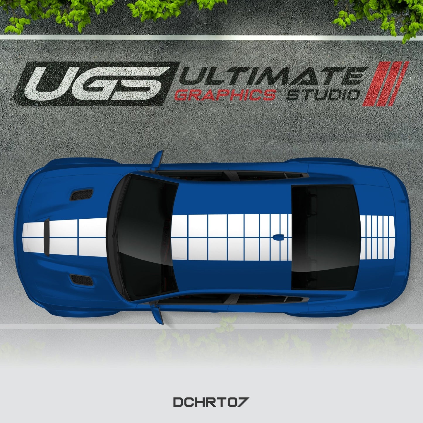 Dodge Charger Top Graphics - Speedlogix