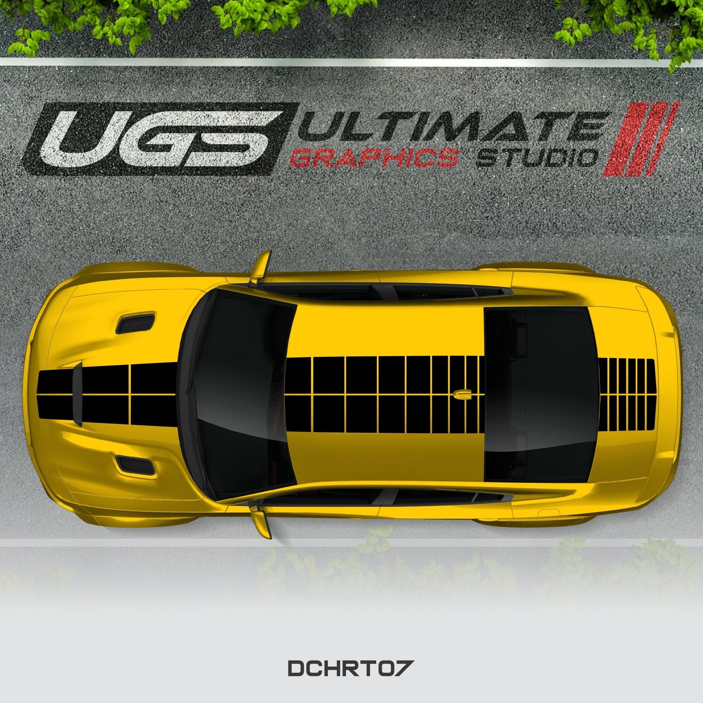 Dodge Charger Top Graphics - Speedlogix