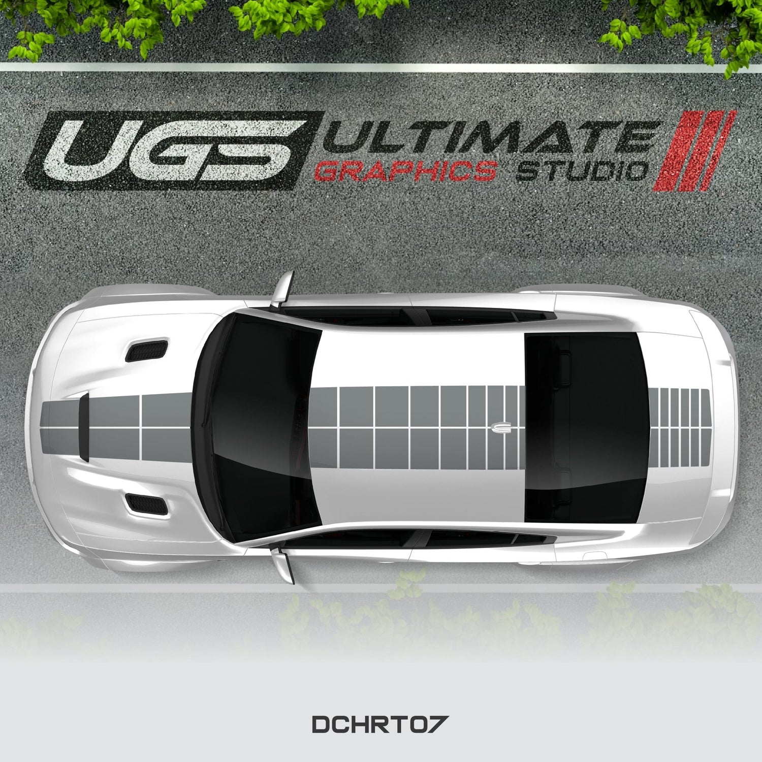 Dodge Charger Top Graphics - Speedlogix