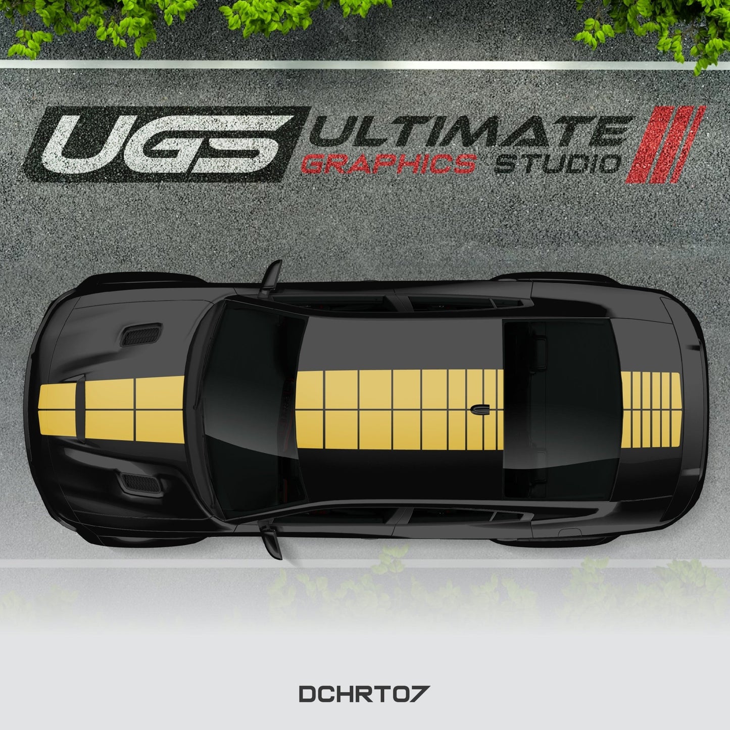 Dodge Charger Top Graphics - Speedlogix