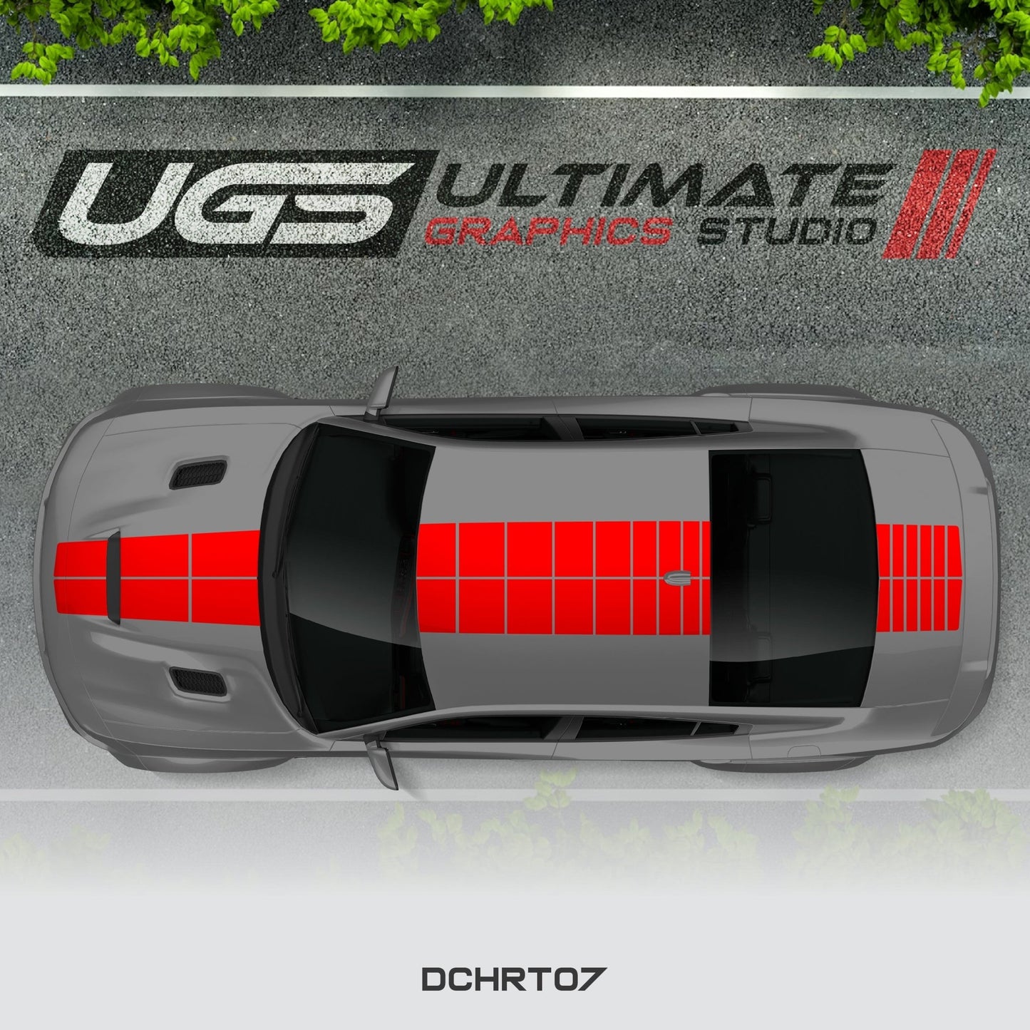 Dodge Charger Top Graphics - Speedlogix