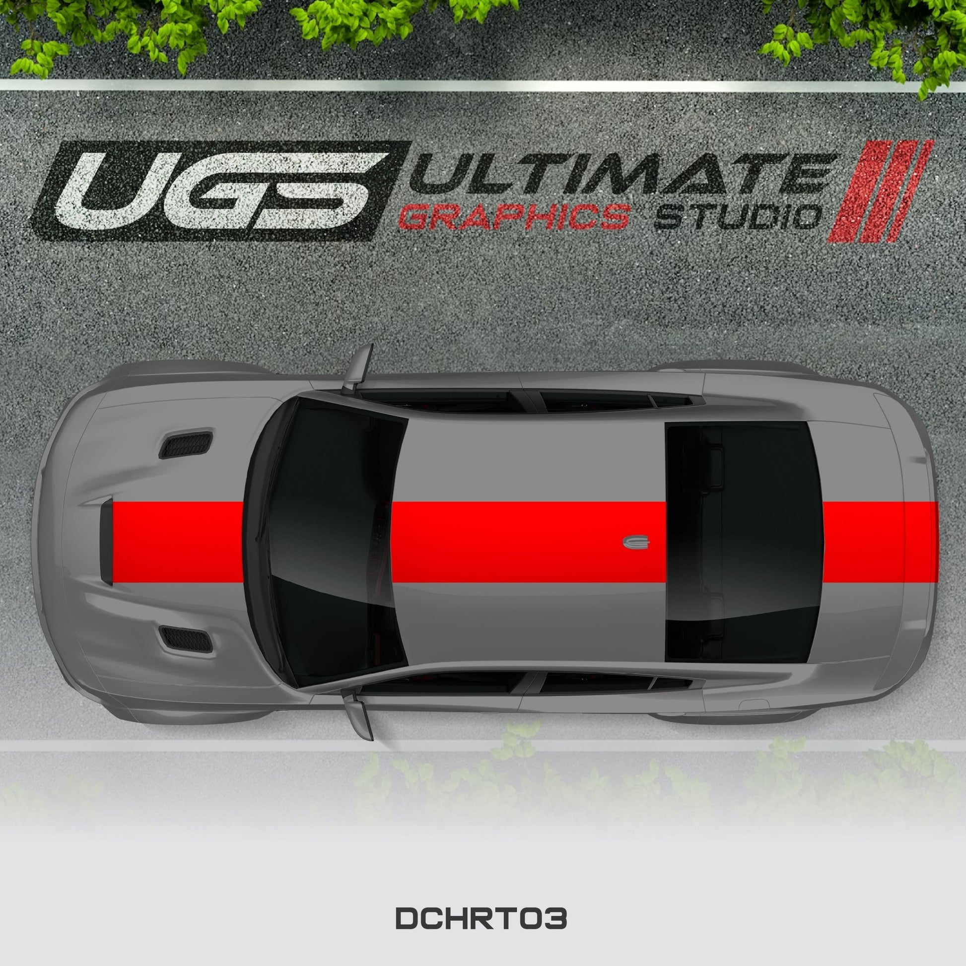 Dodge Charger Top Single Graphics - Speedlogix