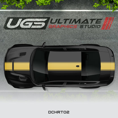 Dodge Charger Top Single Stripe 1 Color - Speedlogix