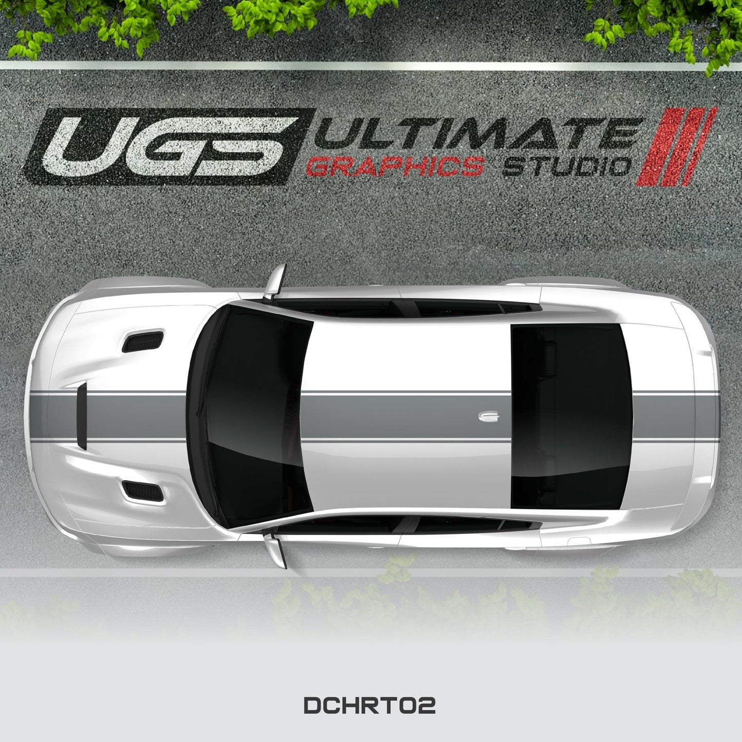 Dodge Charger Top Single Stripe 1 Color - Speedlogix