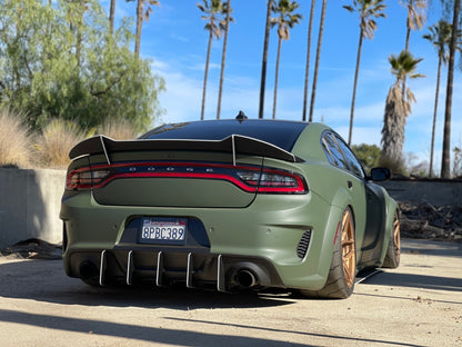 Dodge Charger V2 +1 Sharp Design Wickerbill - Speedlogix