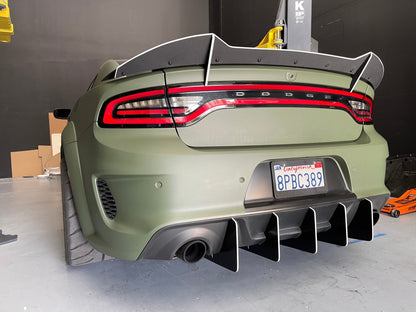 Dodge Charger V2 +1 Sharp Design Wickerbill - Speedlogix