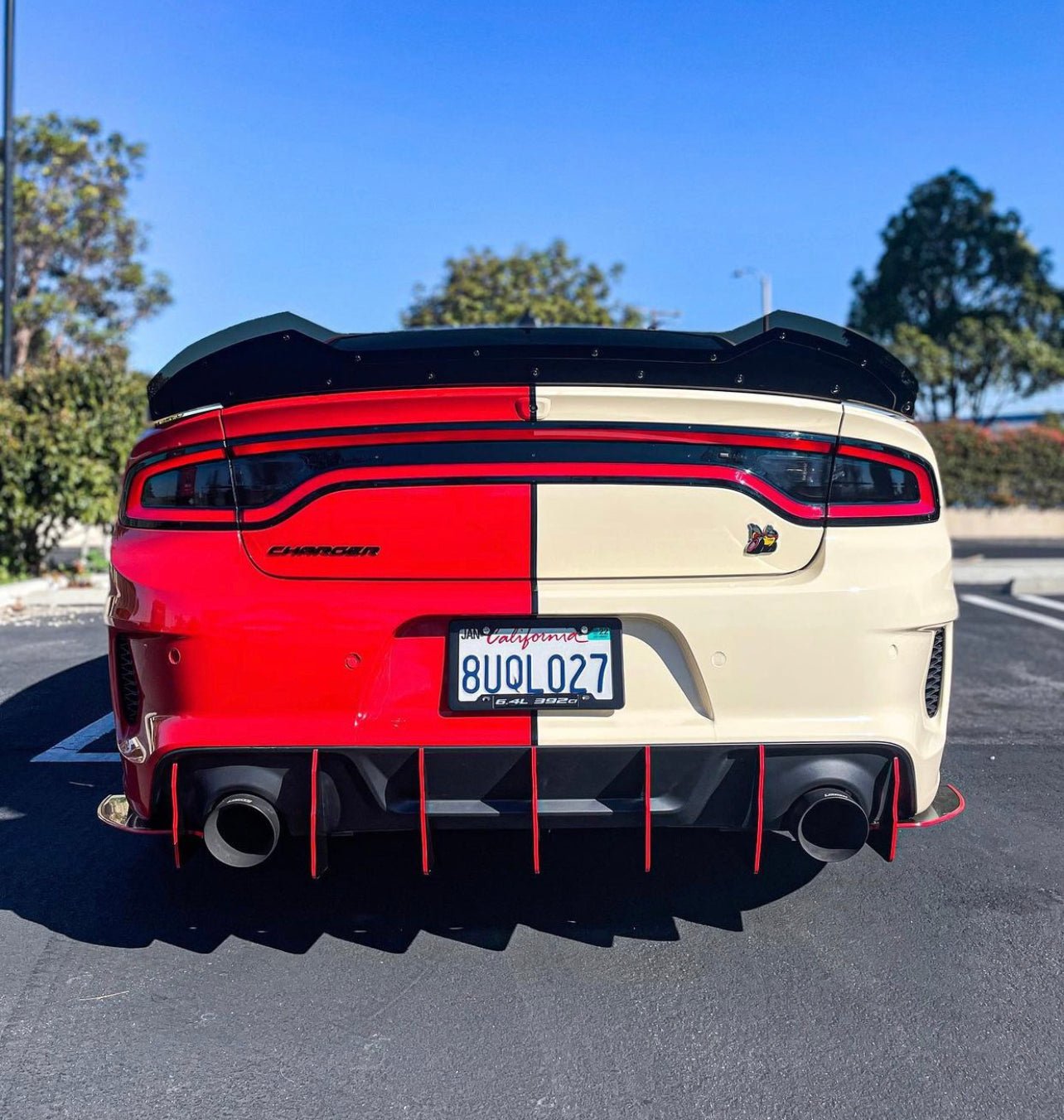 Dodge Charger X2 Design Wickerbill - Speedlogix