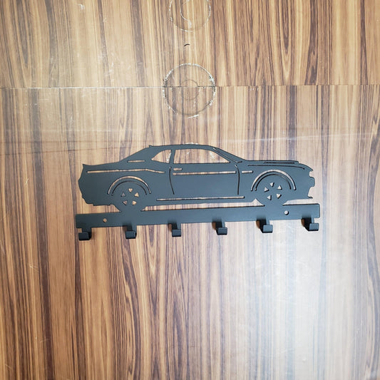 Dodge Demon Challenger Keychain Rack – Steel Wall Mounted Muscle Car Organizer - Speedlogix