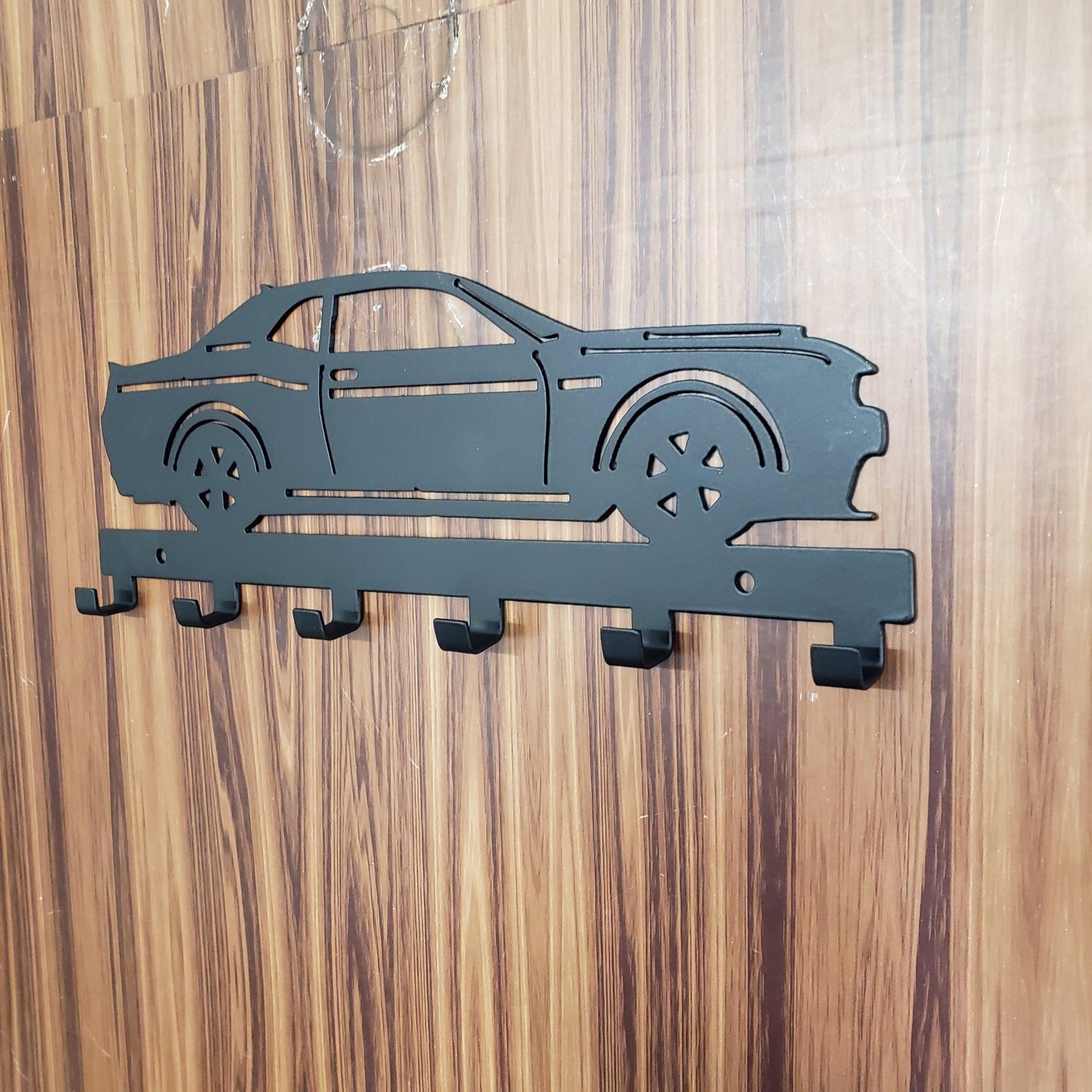 Dodge Demon Challenger Keychain Rack – Steel Wall Mounted Muscle Car Organizer - Speedlogix