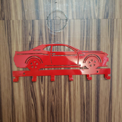 Dodge Demon Challenger Keychain Rack – Steel Wall Mounted Muscle Car Organizer - Speedlogix