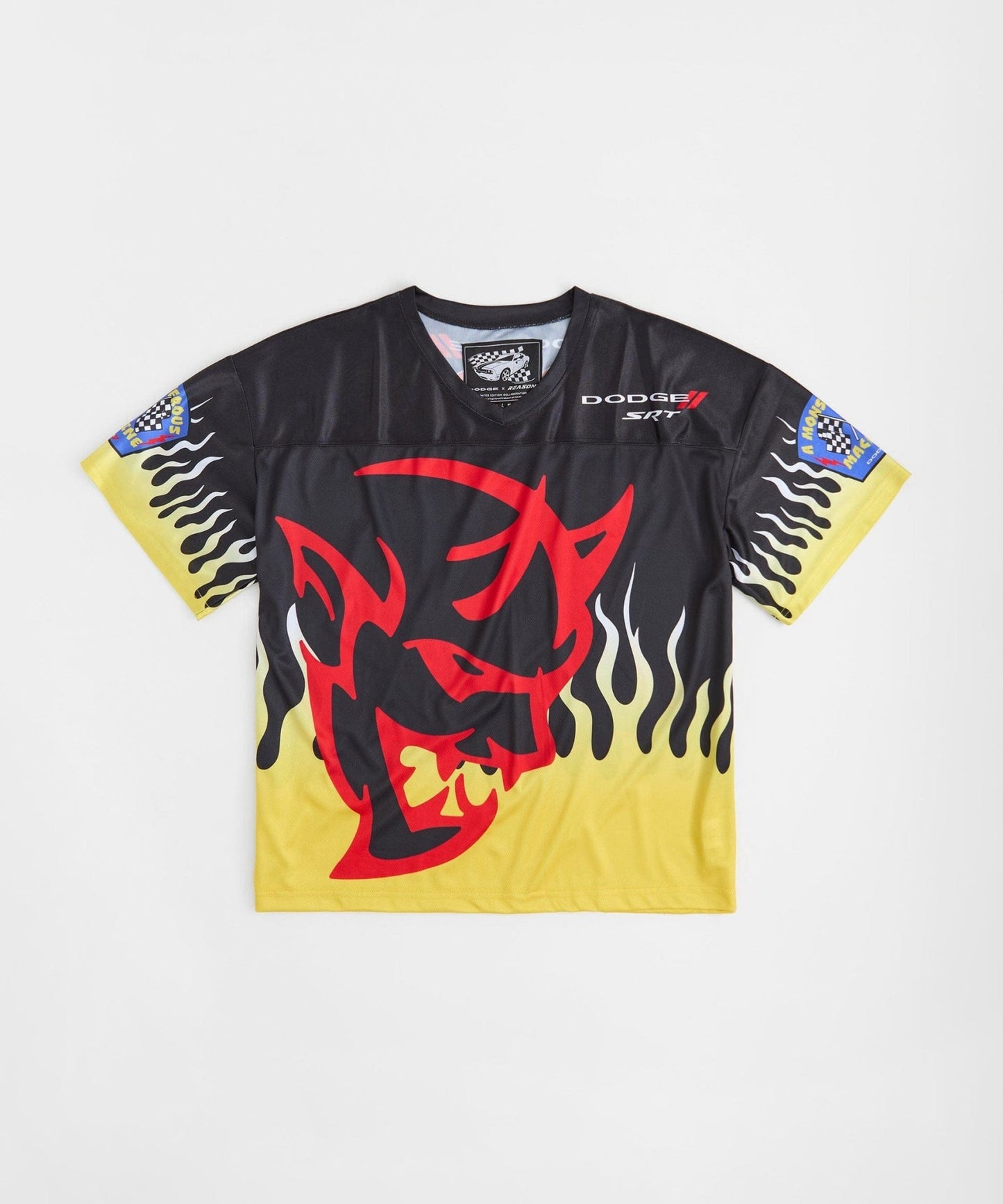 Dodge Demon Football Jersey - Black - Speedlogix