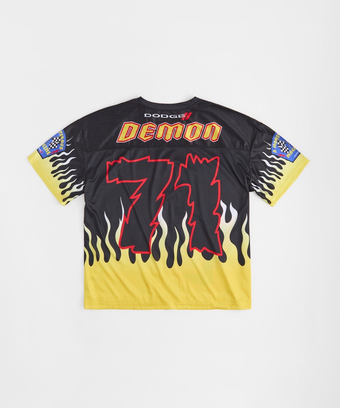 Dodge Demon Football Jersey - Black - Speedlogix