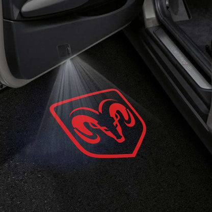 Dodge Viper Door Stick On Puddle Lights Various Designs 1991-2017