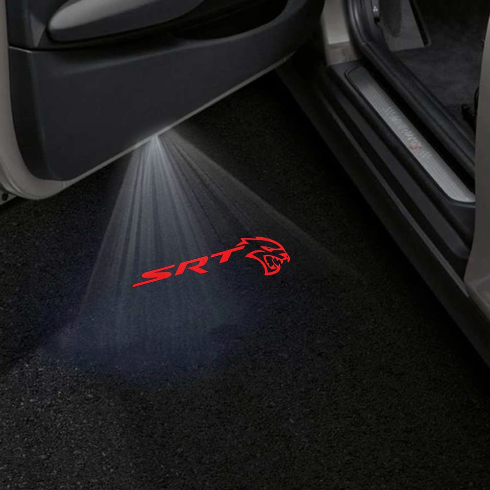 Dodge Challenger 3rd Gen Premium Door Puddle Lights Various Designs 2008-2023