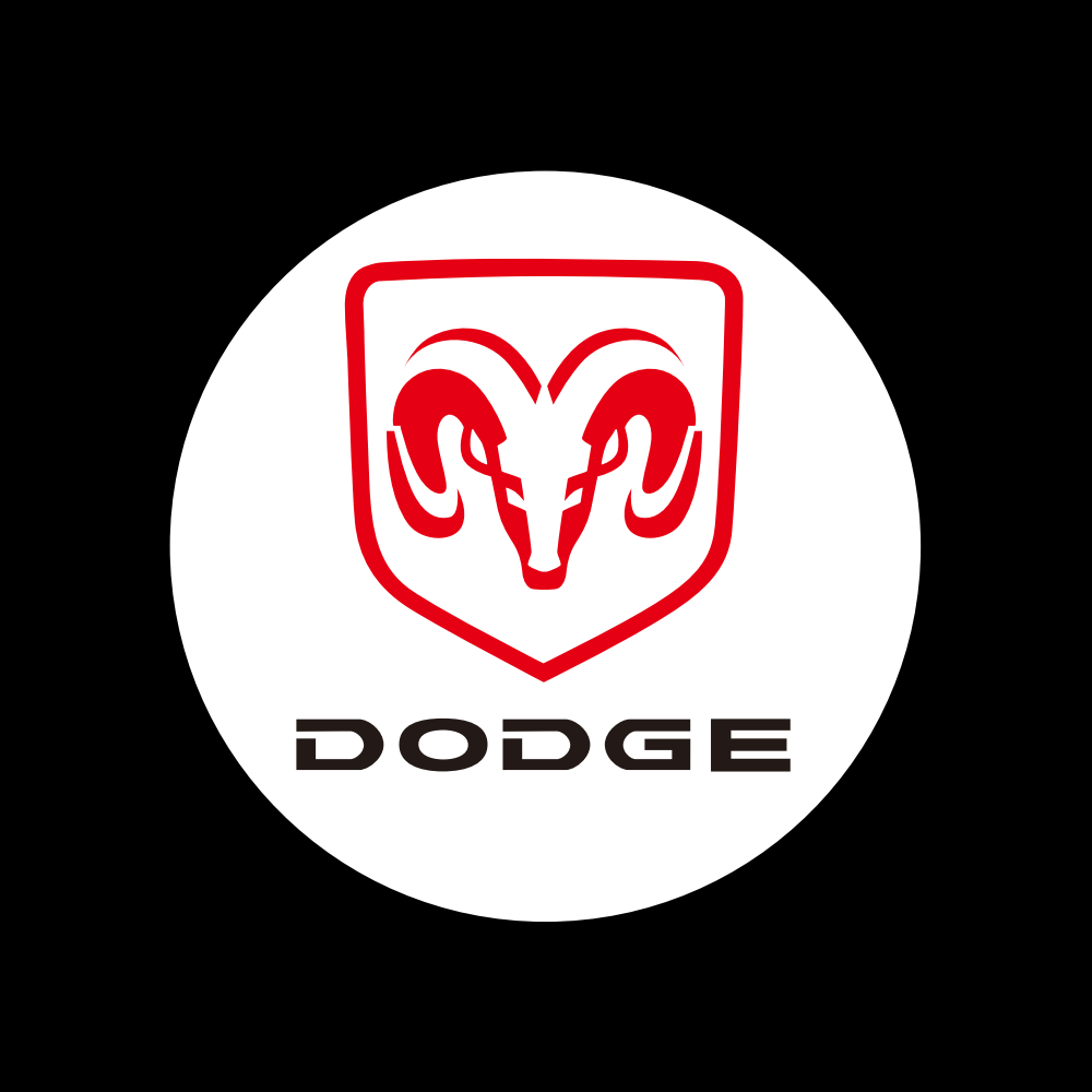 Dodge Challenger 3rd Gen Premium Door Puddle Lights Multiple Designs 2008-2023