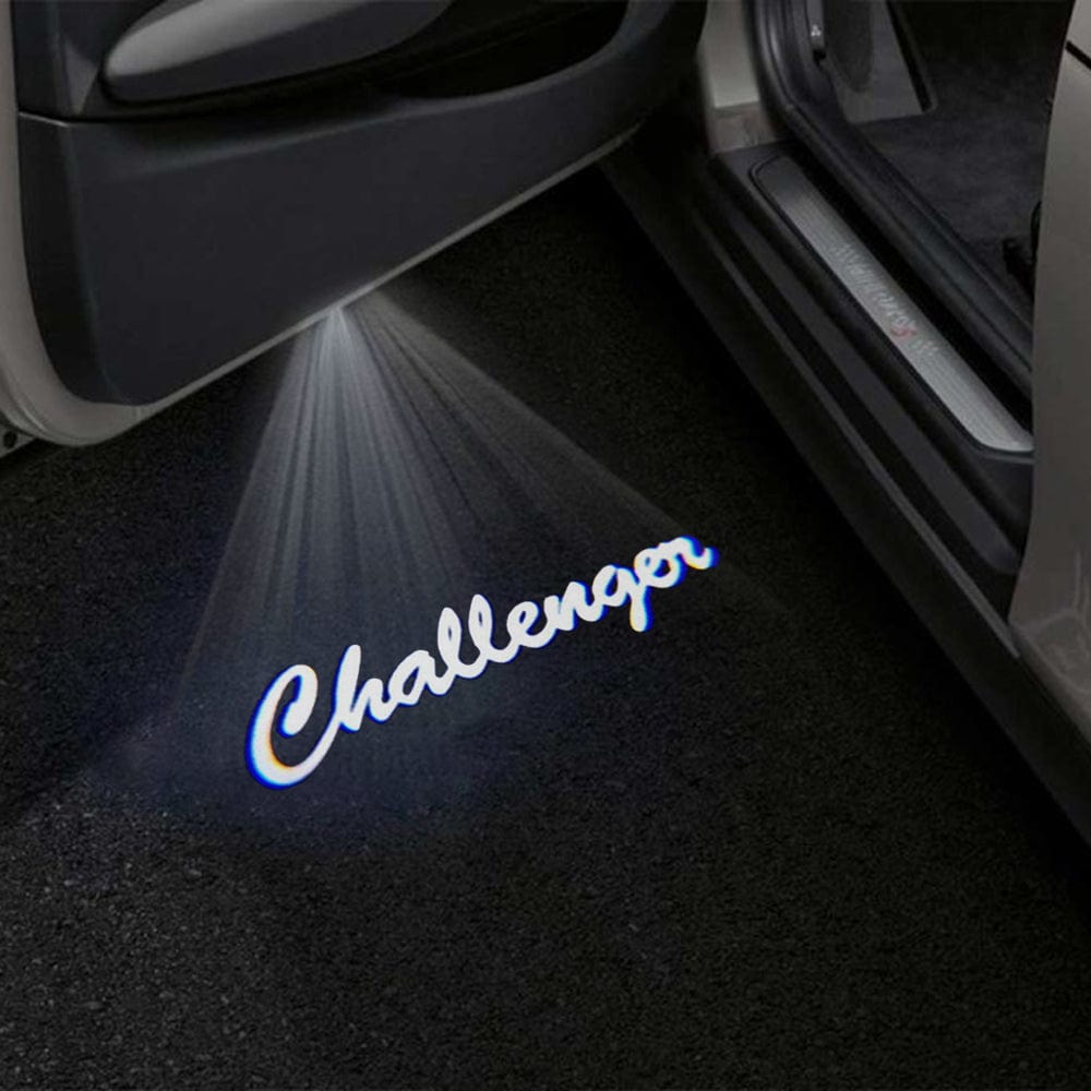 Dodge Challenger 3rd Gen Premium Door Puddle Lights Multiple Designs 2008-2023