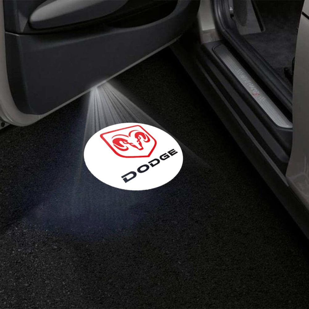 Dodge Challenger 3rd Gen Premium Door Puddle Lights Multiple Designs 2008-2023