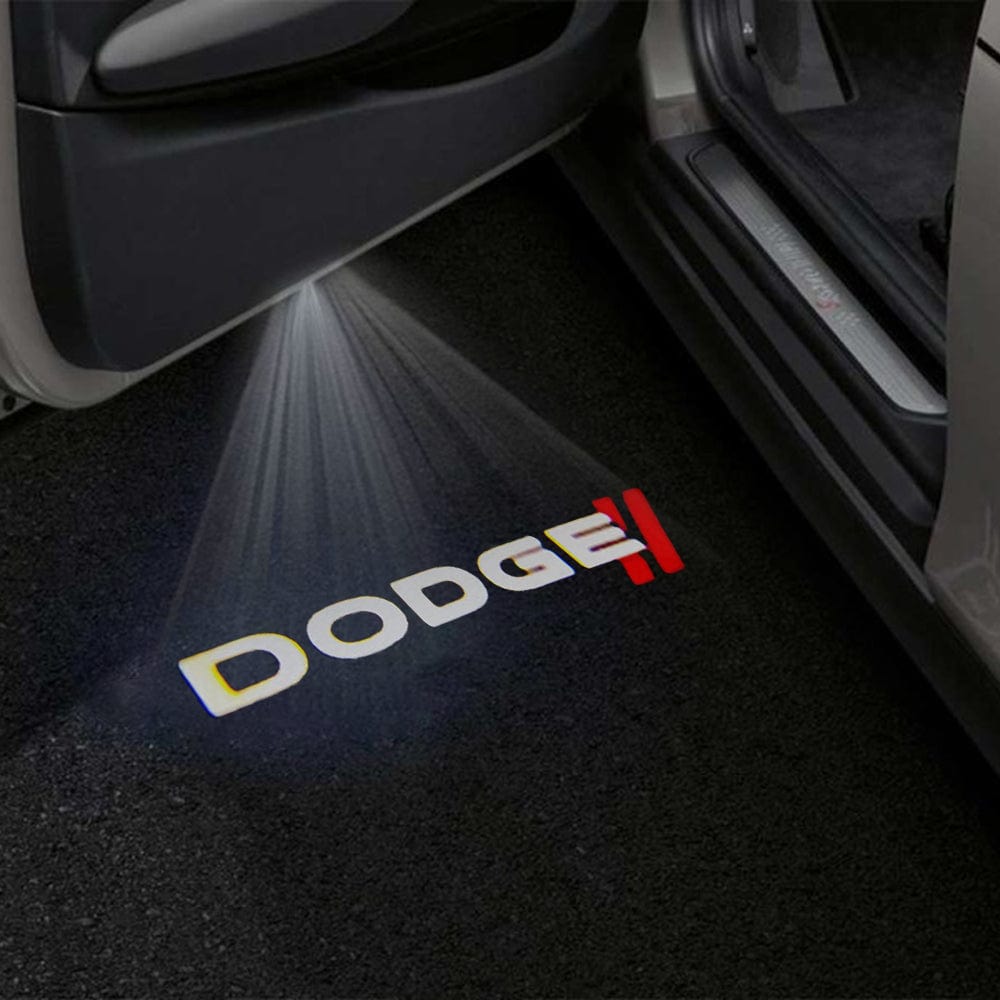 Dodge Challenger 3rd Gen Premium Door Puddle Lights Multiple Designs 2008-2023